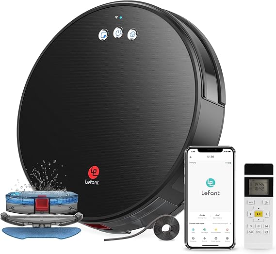 Robot Vacuum cleaner with Remote Control