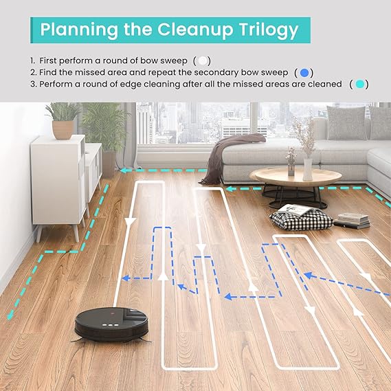 Robot Vacuum cleaner with Remote Control