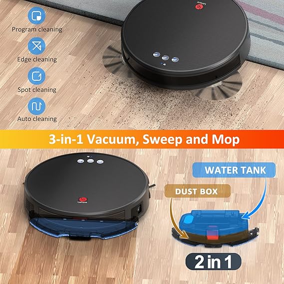 Robot Vacuum cleaner with Remote Control