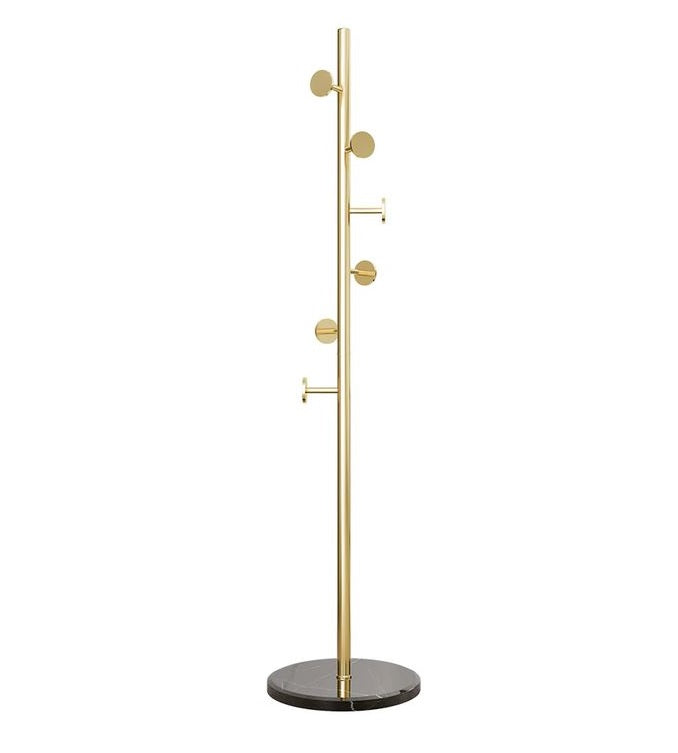 Luxury Multifunction Metal Standing Coat Rack