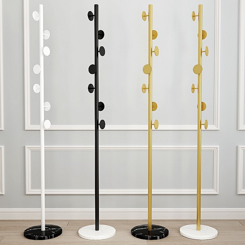 Luxury Multifunction Metal Standing Coat Rack
