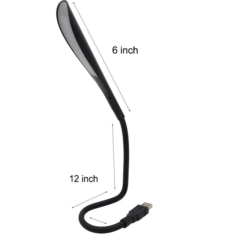 مصباح USB محمول فائق السطوع ومرن بتقنية LED