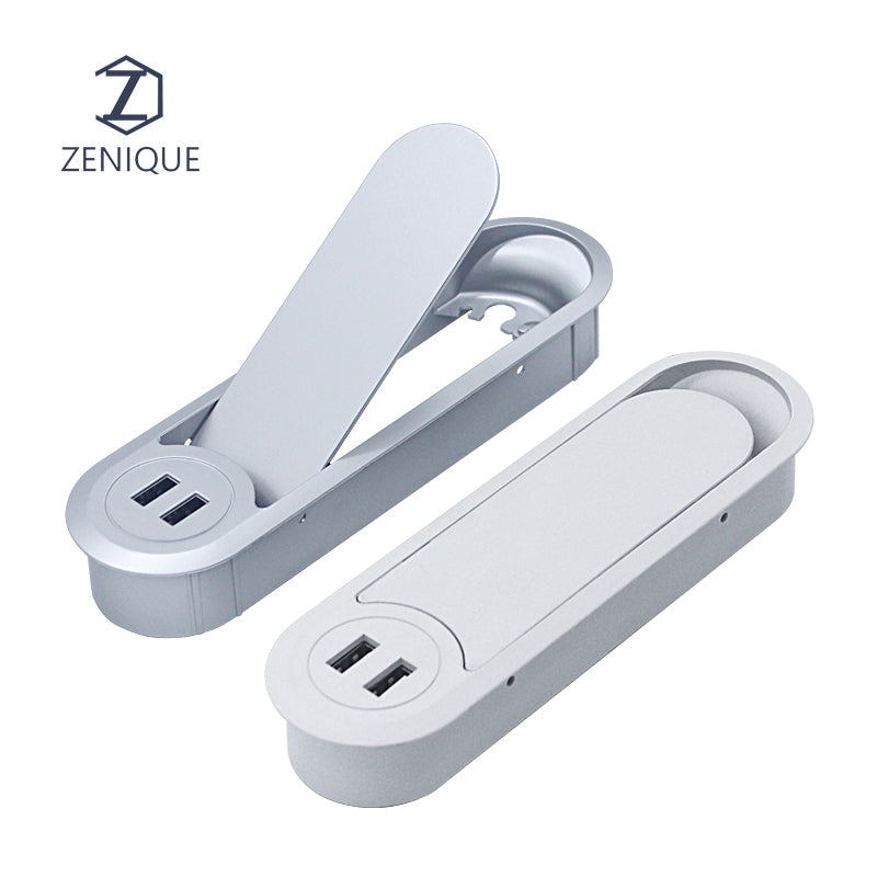 Desk Cable Management Grommet & USB Socket