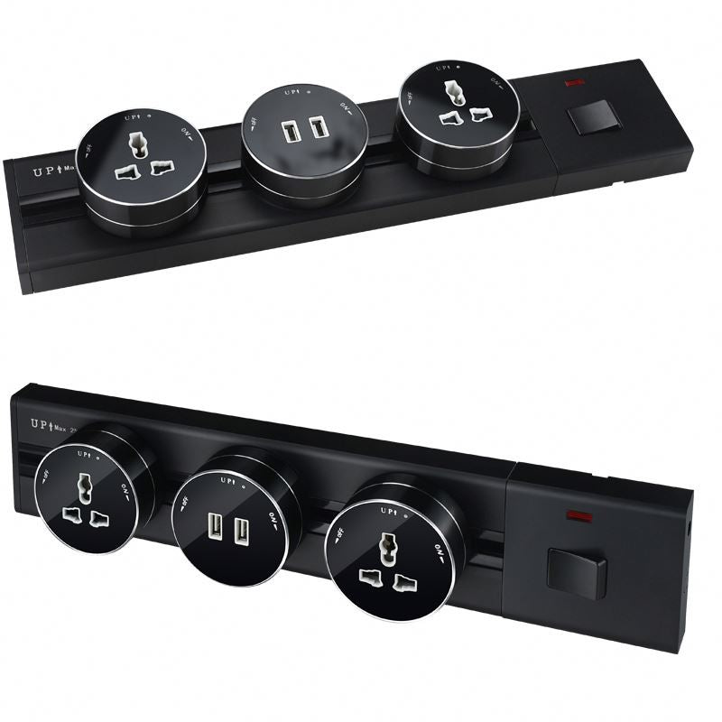 Smart Wall-Mounted Power Track System