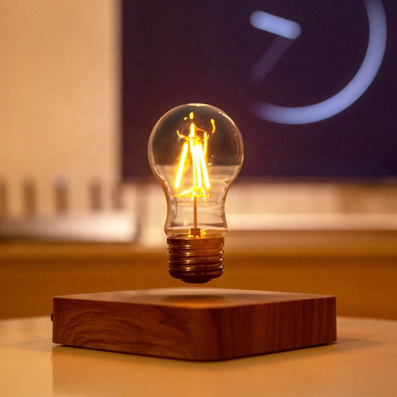 Floating Glass Bulb Magnetic Levitation Lamp