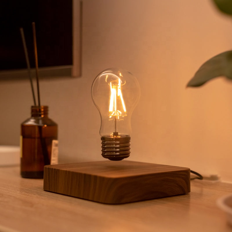 Floating Glass Bulb Magnetic Levitation Lamp