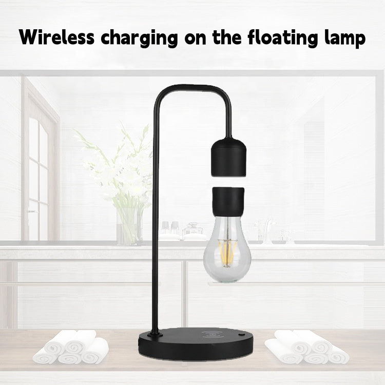 Magnetic Levitation Light with Wireless Charging