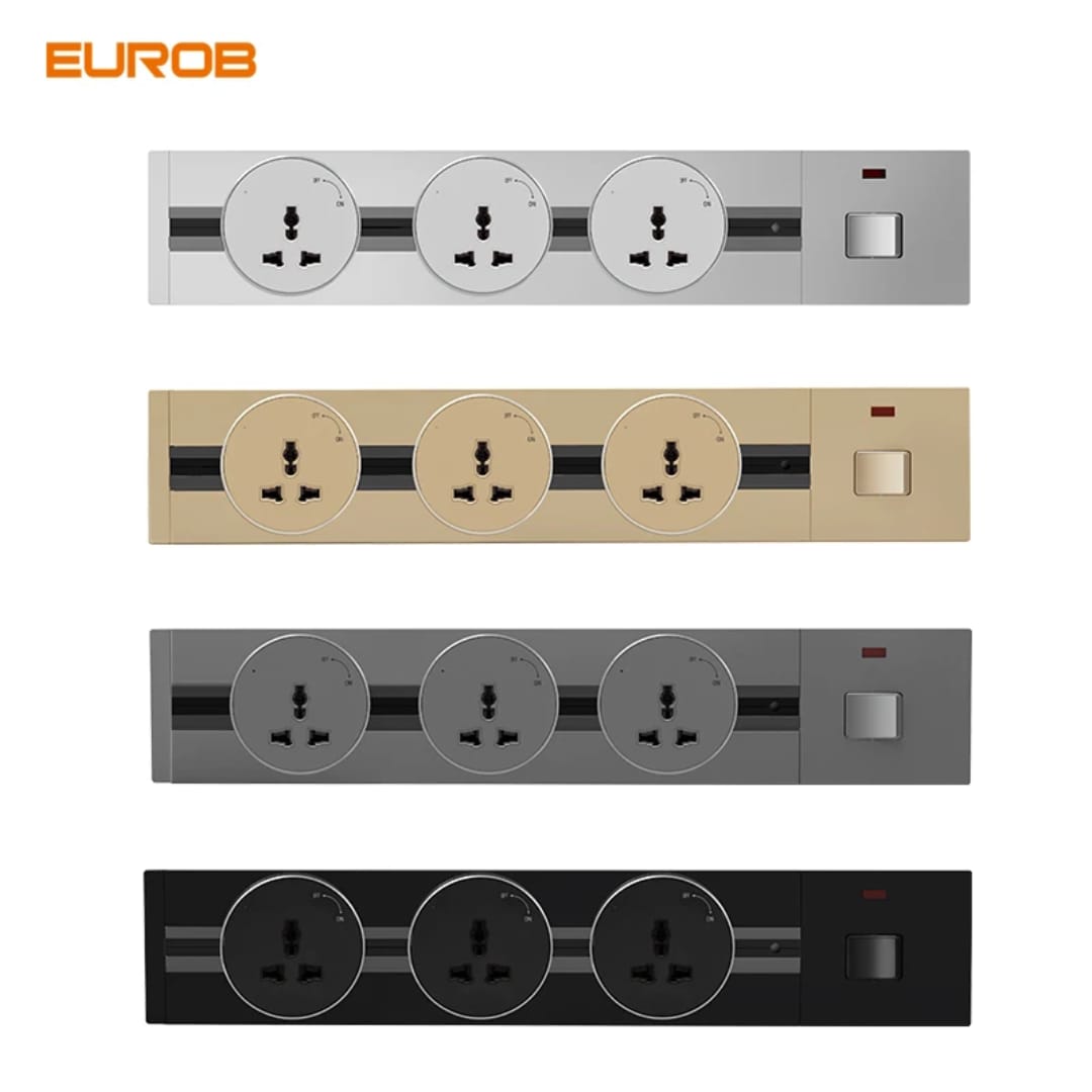 Smart Wall-Mounted Power Track System