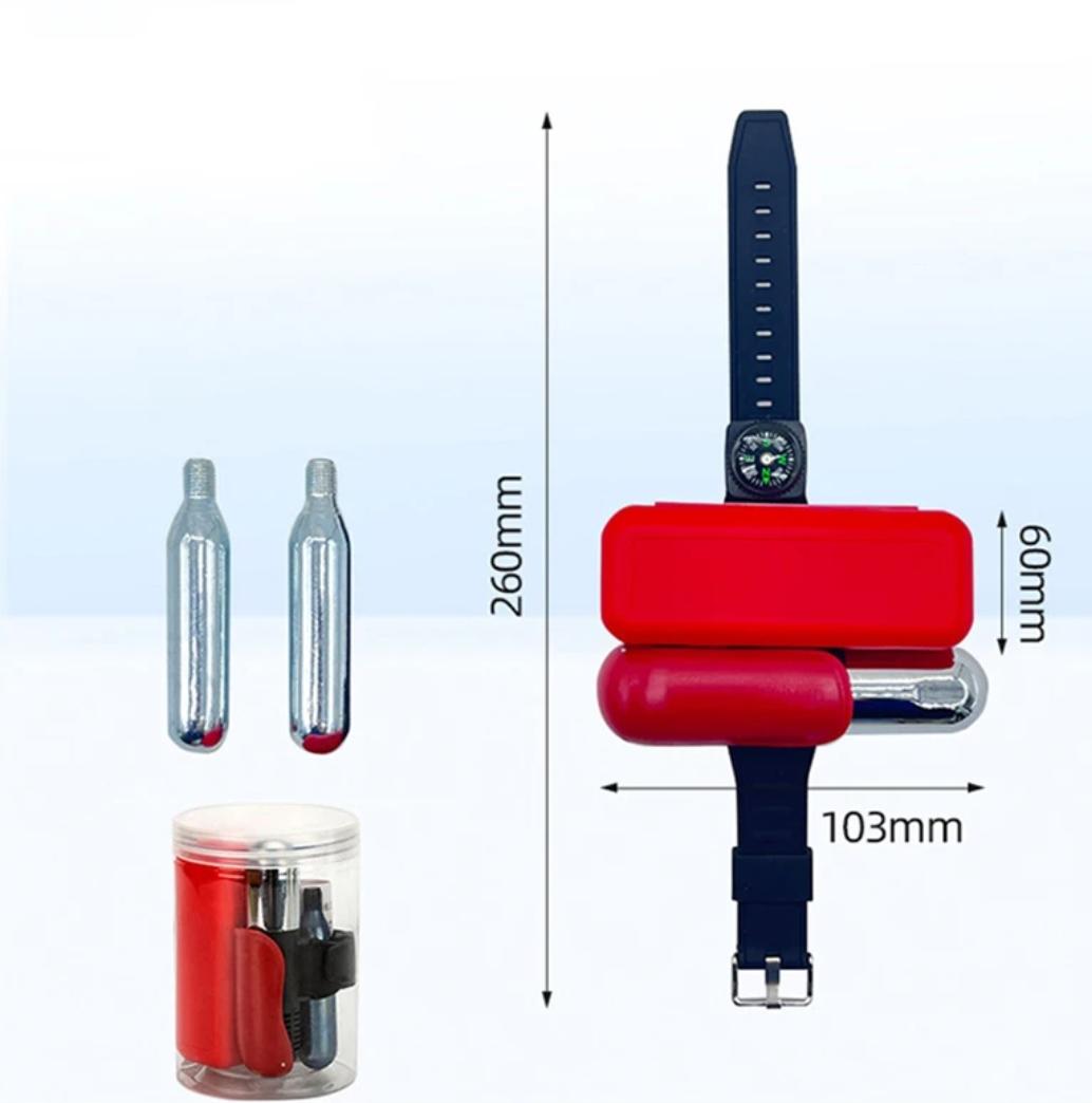 Portable Anti-Drowning Lifesaving Bracelet for Adults Kids